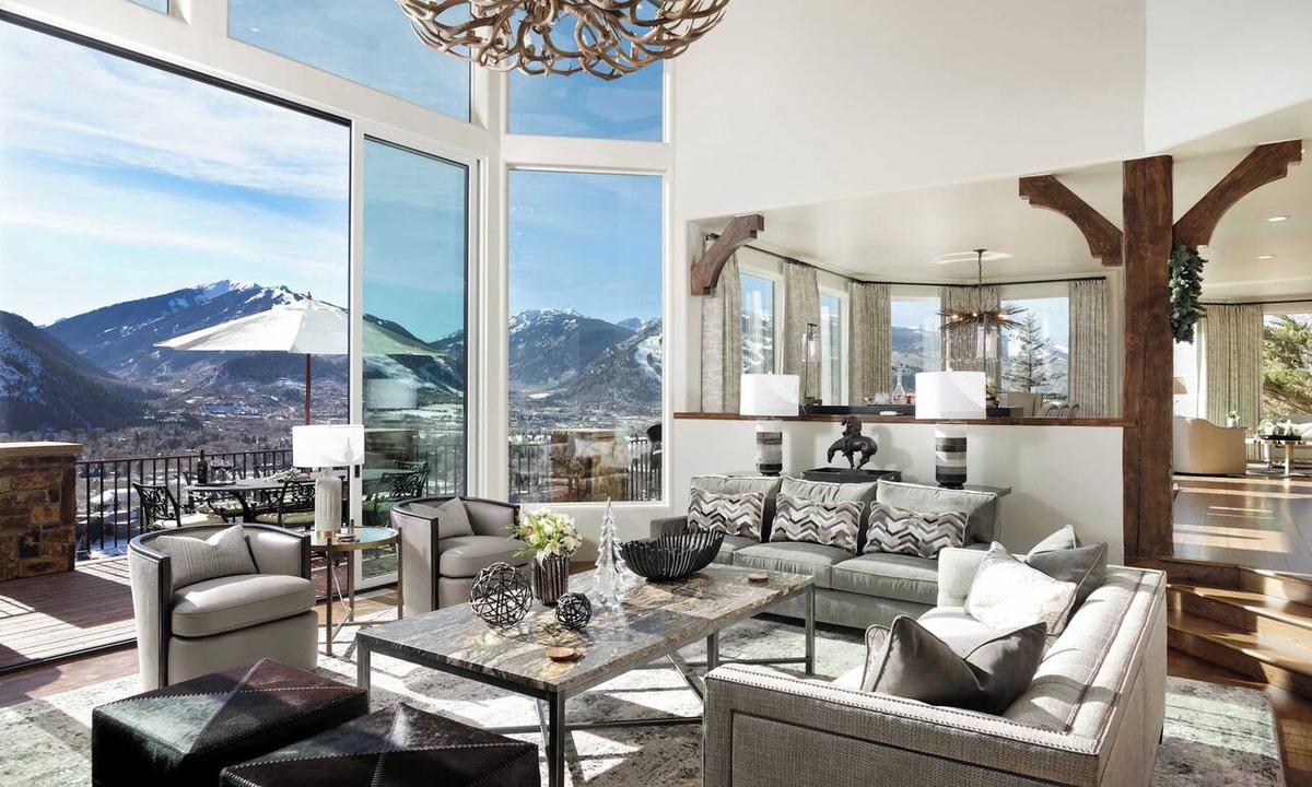 Red Mountain Villa | Aspen Red Mountain Estate with Views of Four Ski Areas