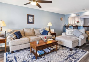 Beautifully decorated 1st floor unit nestled within unspoiled land and gently lapping inland waterways - in Ocean View