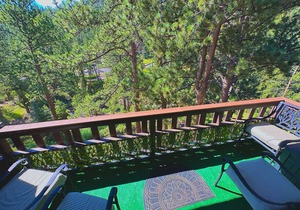 Bright, newly updated condo with river view off deck, close to the National Park in Estes Park
