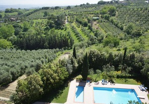 La Valle 3 - Apartment with pool in Montaione