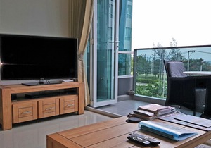 Luxury 2 bed apartment - Golf Course, Pool, and partial sea views. in Hua Hin