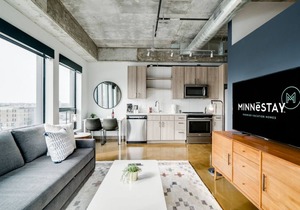 MINNeSTAY* Sable 508 - One Bedroom | North Loop | Target Center in Minneapolis
