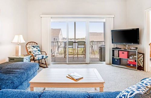 Ocean View Condo | Bethany Bay getaway with Bay views, pool access, tennis, central AC & WiFi