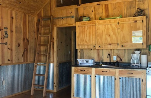Perkinston Cabin | Cozy Creekside Cabin Retreat on the creek with 2 beautiful private sandbars!