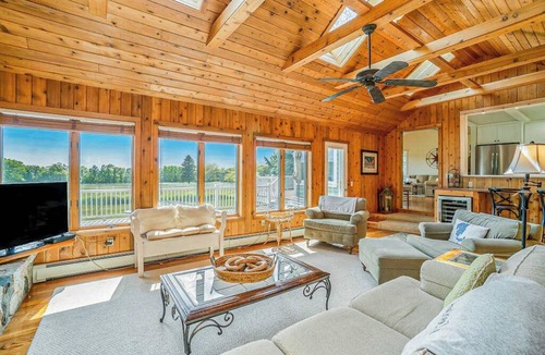 Birchwood Farms House | Family-friendly home with expansive deck, large lawn