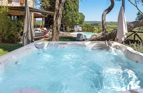 Quercegrossa Villa | Gorgeous view on vineyards, Stone Tuscan private Villa
