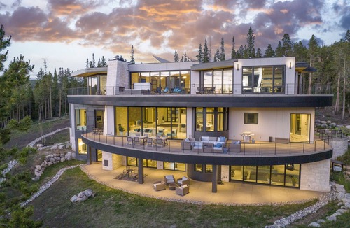 Baldy Mountain House | Nearly 12k sq ft of luxury, private ski shuttle, indoor pool, theater, 2 hot tubs, 360 views!