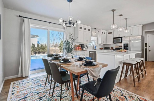 Wausau House | The Ultimate Playhouse: Heated Pool-Fireplace-Game Room-TheaterLounger-2Dogs OK