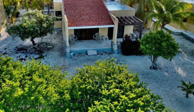 2 Bedroom Beachfront Villa in Celestún