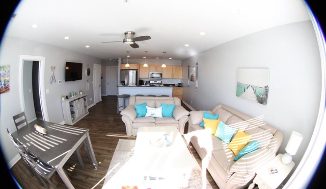 Beach Condo downtown St. Joseph Waterfront District. Five Stars! in St. Joseph