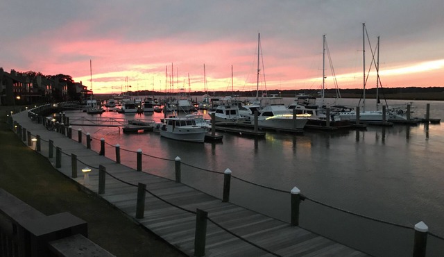 Beautiful Waterfront Villa on Deep Water At Bohicket Marina, Seabrook Island, SC in Johns Island
