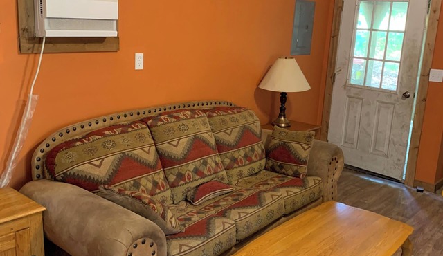 Cabin in the middle of the ShawneeNational Forest. WiFi, ac, full kitchen. in Golconda