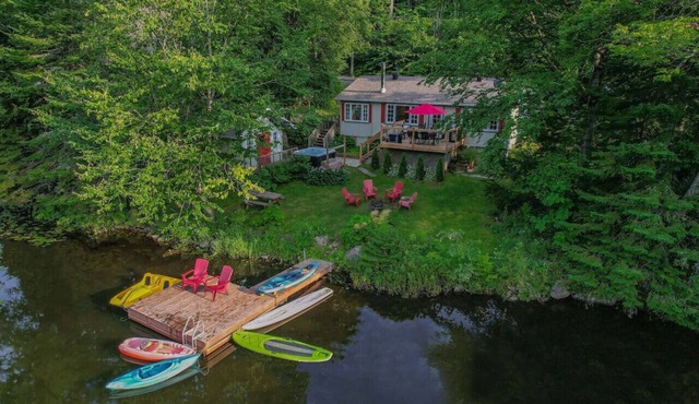 Chalet du Domaine: Spa + View! in Saint-Adolphe-d`Howard