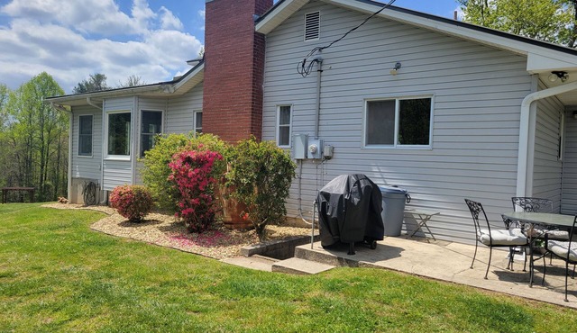 Farmhouse on Mountain Farm. Come pet, feed, and play with many farm animals! in Flat Rock