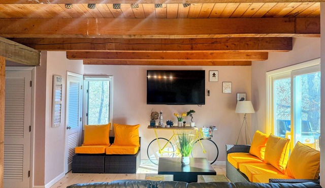 Fully updated 4BR 2.5B Patio playset & fireplaces Great location AC Linens Incl. in Wellfleet