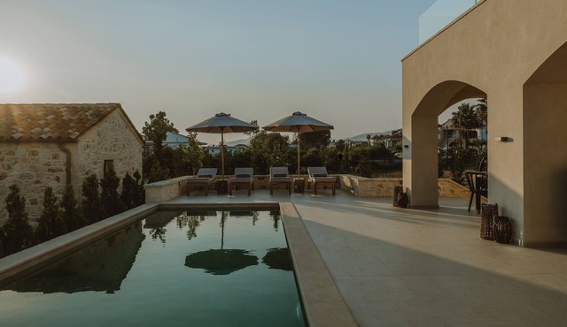 Grand two Master Bedroom Villa with private pool | Nama Seaside Villas in Preveza