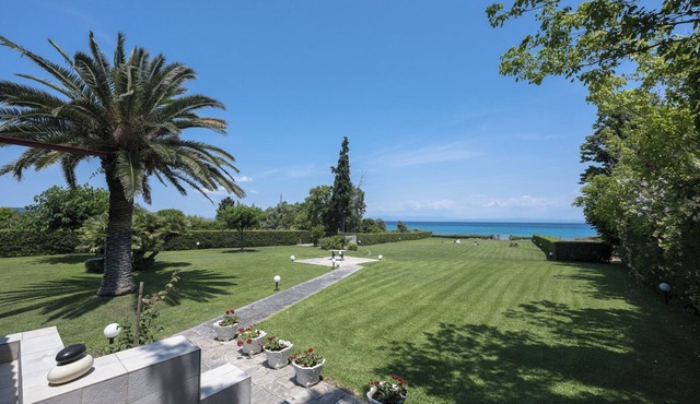 Hanioti Beachfront Paradise Villa by Luxlikehome in Hanioti Halkidiki