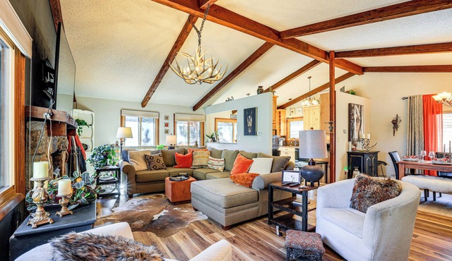 Hike, Bike & Ski: Evergreen Home w/Game Room! in Evergreen