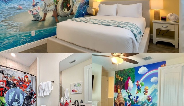Kid-Friendly, themed vacation home close to Disney/Universal in Kissimmee