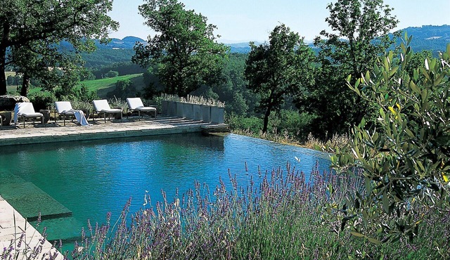 Located on a wine producing estate, this magnificent property has a 360 degree view on the surro. in Colle Di Val D'elsa