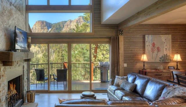 Luxury Home | Mountain Views, Outdoor Fireplace | 1 Mile to Purg in Durango