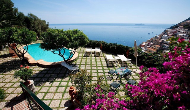 My Rental Homes - Villa Elyseum with swimming pool, two large terraces, sea views in Positano