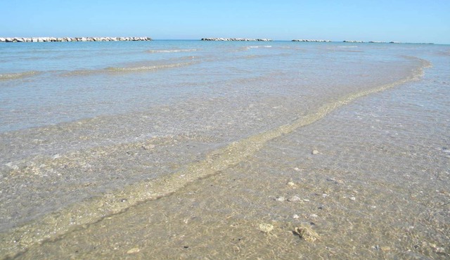 New three-room apartment 100 meters from the sea, ideal for families in Cupra Marittima