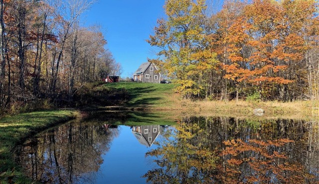 Not-so-tiny, Tranquil, Pond Front Bungalow in Canaan