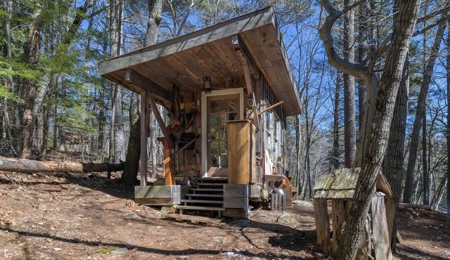 Official Tiny Earth Cabin: Cozy, 2-Night Minimum, Woods & Wildlife in Canterbury