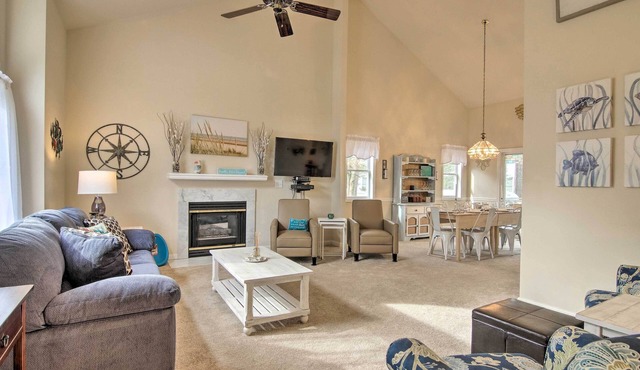 Pool Access, Deck & Grill: Ocean Pines Getaway in Ocean Pines