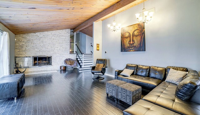 Pool, Gym & Basketball Court: Olympia Fields Home in Olympia Fields