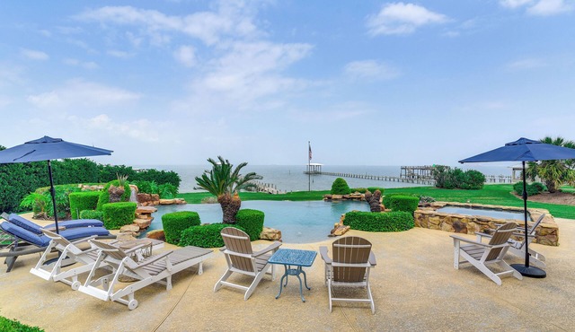 Private Dock + Pier: Luxe Villa on Galveston Bay! in San Leon
