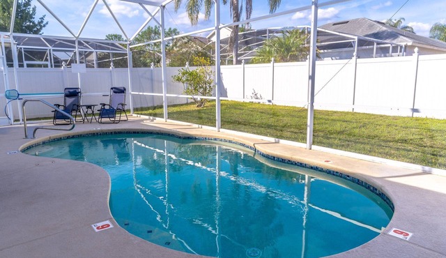Relax Near Disney! Single-Story Pool Home with Lake Access & Golf | Fenced Yard | Sleeps 8 in Davenport