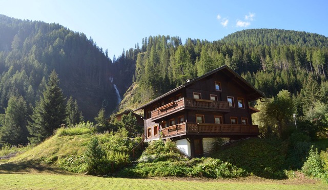 Romantic mountain chalet in idyllic location behind the waterfall at St Jakob in St. Jakob