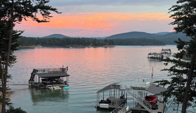 Rustic Elegance On Lake Blue Ridge With Spectacular Views in Blue Ridge