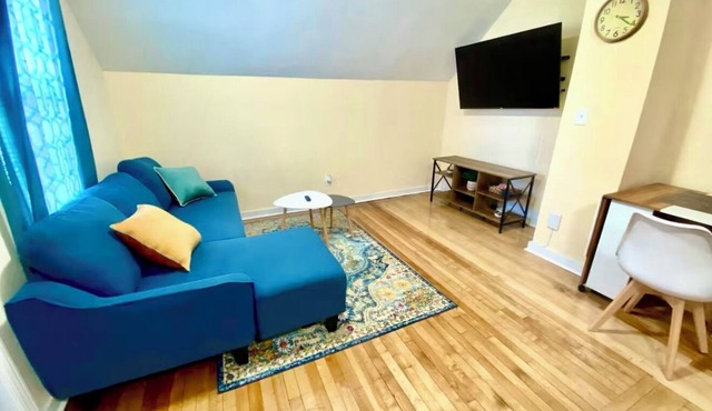 Spacious 1-bedroom apartment with central heat & AC in Worcester near colleges. in Worcester