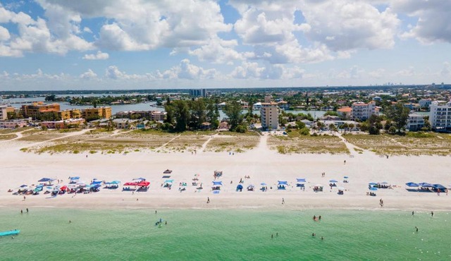 Stunning Beachfront! Unit #2 in St Pete Beach