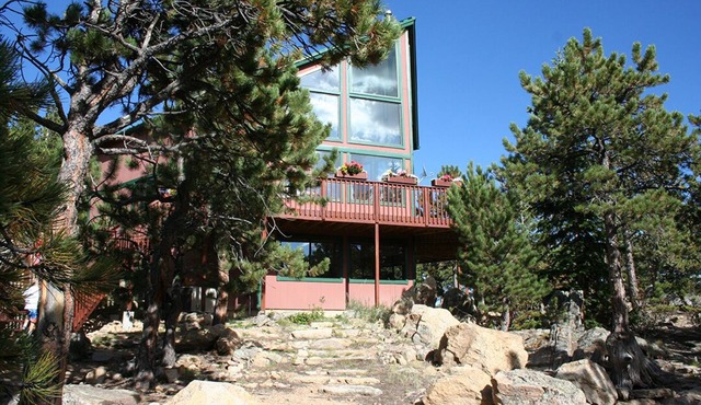 Stunning Views Of The Indian Peaks On Mountain Lake in Ward