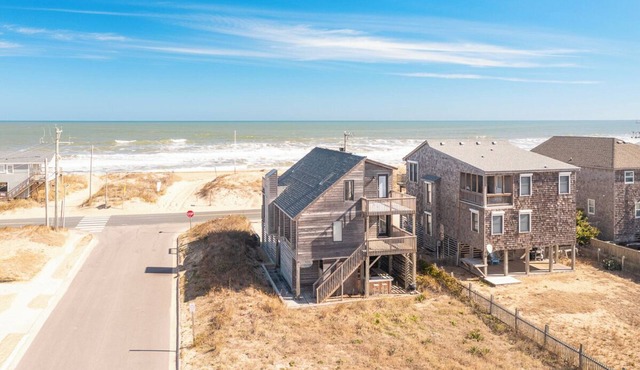Sun Realty pet-friendly semi-oceanfront home with incredible views! in Kill Devil Hills