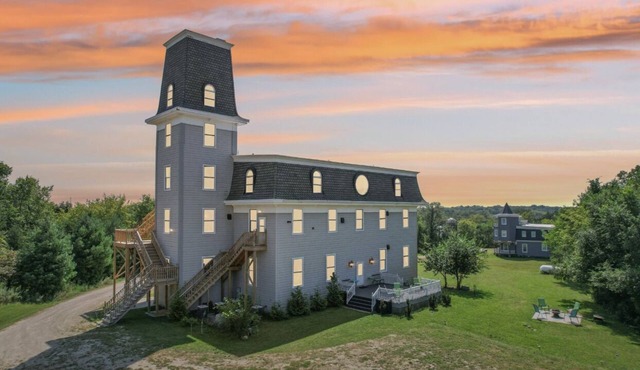 The Starlight Tower River Manor & Arcades/Observatory/Theater/Bar by RedAwning in Fort Atkinson