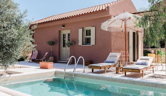 Villa Nerithra, Private Pool and Garden, Furnished Terrace, Vathy, Ithaca in Ithaca
