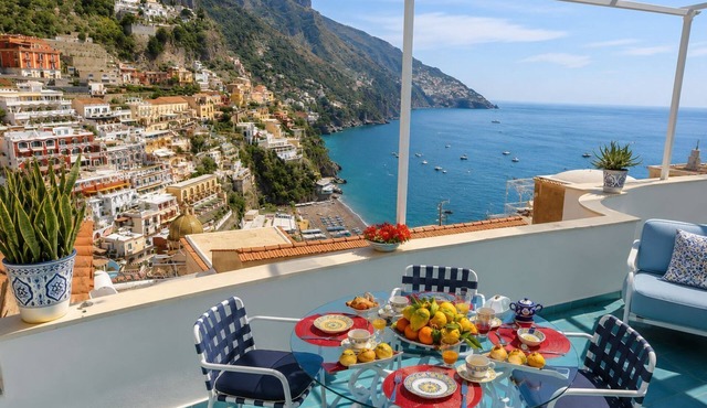 Villa Positano with sea view in Positano