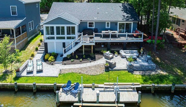 Waterfront Retreat with Boat Dock in Ocean Pines