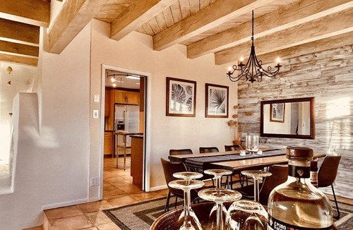 Santa Fe Villa | Desert Retreat House with Pool and Casita 15 minutes from Downtown