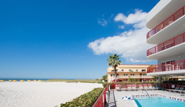 Exquisitely Decorated-Beach Views Crimson #205 in Madeira Beach
